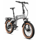 2026 Kron Loop Armour Hidrolik Fren | Gaz Kolu | 350W Elektrikli Bisiklet Gri