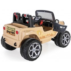 Pilsan Safari 24 Volt Çift Kişilik Akülü Araba Kumandalı 4x4