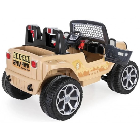 Pilsan Safari 24 Volt Çift Kişilik Akülü Araba Kumandalı 4x4