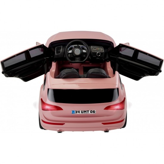 Babyhope 437 Q-SUV 12V Uzaktan Kumandalı Akülü Araba Pembe