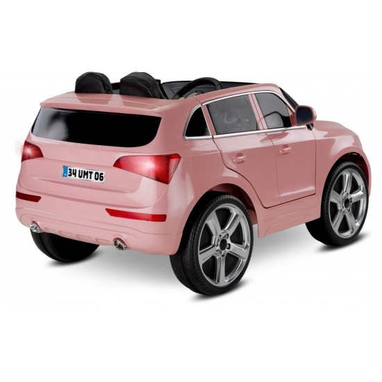 Babyhope 437 Q-SUV 12V Uzaktan Kumandalı Akülü Araba Pembe