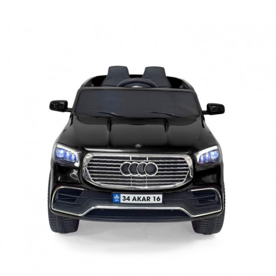 Audi 12V Kumandalı Akülü Jeep | Siyah
