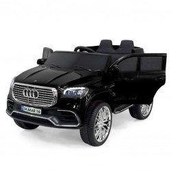 Audi 12V Kumandalı Akülü Jeep | Siyah