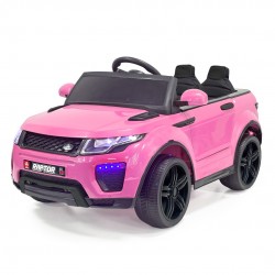 Raptor 12V Uzaktan Kumandalı Çift Motorlu Akülü Araba | Pembe