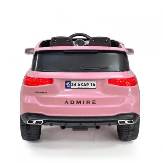 Akar Admire GT 12V Kumandalı Akülü Araba Pembe