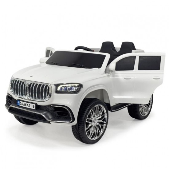 Akar Bold GT 12V Kumandalı Akülü Araba Beyaz