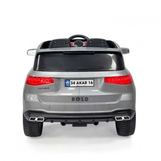 Akar Bold GT 12V Kumandalı Akülü Araba Gri