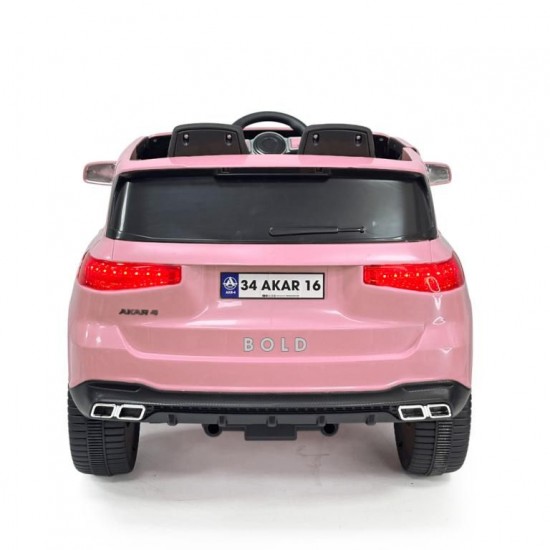 Akar Bold GT 12V Kumandalı Akülü Araba Pembe