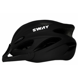 Sway N7 Ayarlı Yetişkin Kaskı | ECE Sertifikalı | Bisiklet - Scooter Kaskı - SİYAH