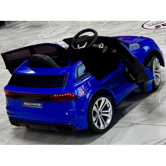 Audi RSQ8 12V Uzaktan Kumandalı Akülü Araba Mavi Audi RSQ8 12V Uzaktan Kumandalı Akülü Araba Mavi