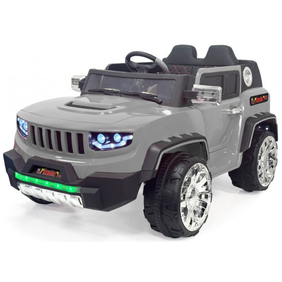 İznik 4x2 Kumandalı 50 KG Kapasiteli Akülü Jeep | Gri
