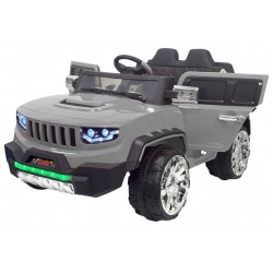 İznik 4x2 Kumandalı 50 KG Kapasiteli Akülü Jeep | Gri