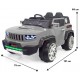 İznik 4x2 Kumandalı 50 KG Kapasiteli Akülü Jeep | Gri