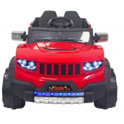 İznik 4x2 Kumandalı 50 KG Kapasiteli Akülü Jeep | Kırmızı