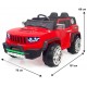 İznik 4x2 Kumandalı 50 KG Kapasiteli Akülü Jeep | Kırmızı