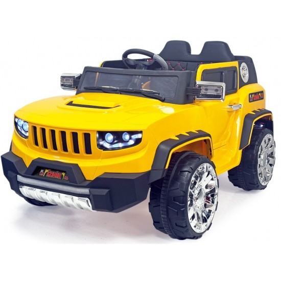 İznik 4x2 Kumandalı 50 KG Kapasiteli Akülü Jeep | Sarı
