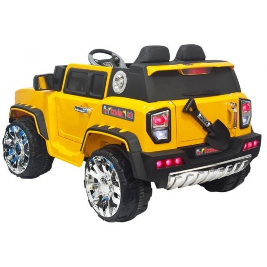 İznik 4x2 Kumandalı 50 KG Kapasiteli Akülü Jeep | Sarı