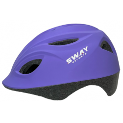 Sway N20 3-9 Yaş Çocuk Bisiklet Kaskı | Paten Kaykay Kaskı | Çocuk Koruyucu Kask - LİLA