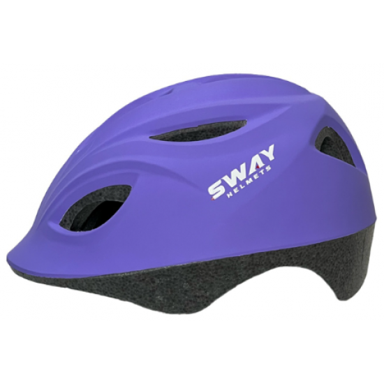 Sway N20 3-9 Yaş Çocuk Bisiklet Kaskı | Paten Kaykay Kaskı | Çocuk Koruyucu Kask - LİLA