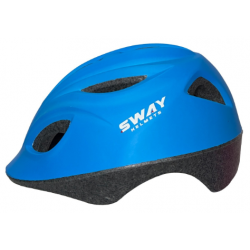 Sway N20 3-9 Yaş Çocuk Bisiklet Kaskı | Paten Kaykay Kaskı | Çocuk Koruyucu Kask - MAVİ
