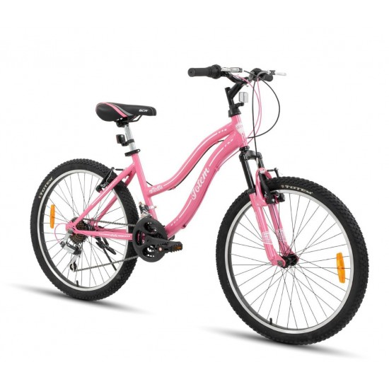Totem Stella 26 Jant Ön Amortisörlü Bisiklet – 21 Vites - Pembe Totem Stella 26 Jant Ön Amortisörlü Bisiklet – 21 Vites - Pembe