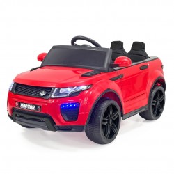 Raptor 12V Uzaktan Kumandalı Çift Motorlu Akülü Araba | Kırmızı