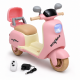 Vespa Wespina Uzaktan Kumandalı Akülü Çocuk Motoru - Pembe