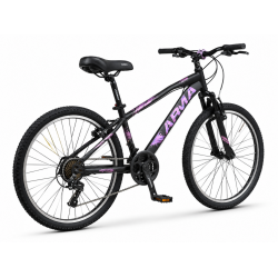 Arma TC700 24/26 Jant 21 Vites Ön Amortisörlü Shimano Bisiklet - Mor