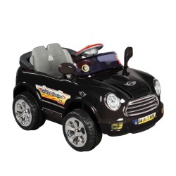 Aliş 606K Turbo Coupe 12 Volt Uzaktan Kumandalı Akülü Araba Siyah