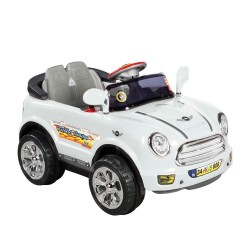 Aliş 606K Turbo Coupe 12 Volt Uzaktan Kumandalı Akülü Araba Beyaz