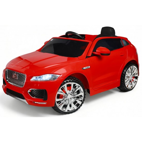 Aliş Jagar Akülü Araç | 12V Uzaktan Kumanda | 1-6 Yaş - Kırmızı
