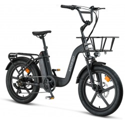 Mosso Riviera Elektrikli Bisiklet - 13Ah - 350W - Siyah