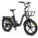 Mosso Riviera Elektrikli Bisiklet - 13Ah - 350W - Siyah
