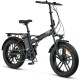 Mosso Ignera Hidrolik Fren Elektrikli Bisiklet 36V 13Ah 350W Fat Bike Siyah 