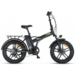Mosso Ignera Hidrolik Fren Elektrikli Bisiklet 36V 13Ah 350W Fat Bike Siyah 