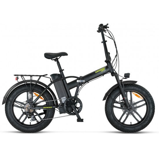 Mosso Ignera Hidrolik Fren Elektrikli Bisiklet 36V 13Ah 350W Fat Bike Siyah 