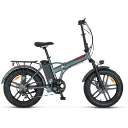 Mosso Ignera Hidrolik Fren Elektrikli Bisiklet 36V 13Ah 350W Fat Bike Antrasit