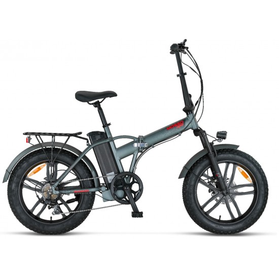 Mosso Ignera Hidrolik Fren Elektrikli Bisiklet 36V 13Ah 350W Fat Bike Antrasit