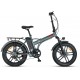 Mosso Ignera Hidrolik Fren Elektrikli Bisiklet 36V 13Ah 350W Fat Bike Antrasit