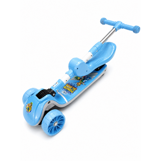 Aliş Oturaklı | Işıklı | Katlanır 50 KG Kapasiteli Çocuk Scooter