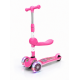 Aliş Oturaklı | Işıklı | Katlanır 50 KG Kapasiteli Çocuk Scooter