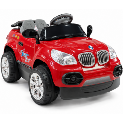 Aliş 605K TX5 Sport 12V 12Ah Uzaktan Kumandalı Akülü Araba 50 KG Kapasiteli 2-7 Yaş Kırmızı