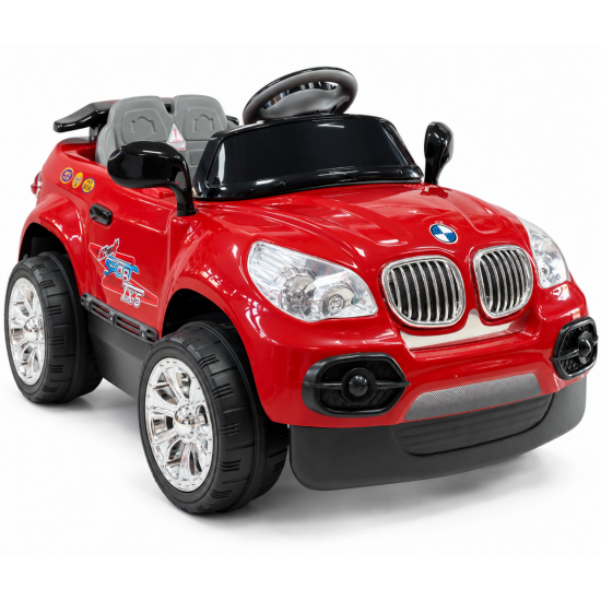 Aliş 605K TX5 Sport 12V 12Ah Uzaktan Kumandalı Akülü Araba 50 KG Kapasiteli 2-7 Yaş Kırmızı