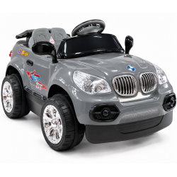Aliş 605K TX5 Sport 12V 12Ah Uzaktan Kumandalı Akülü Araba 50 KG Kapasiteli 2-7 Yaş Gri