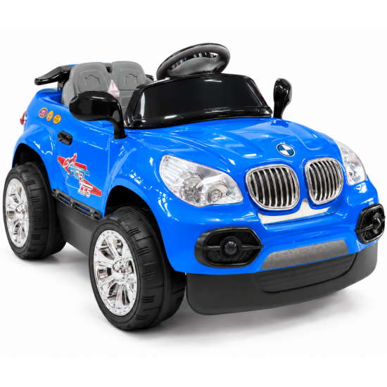 Aliş 605K TX5 Sport 12V 12Ah Uzaktan Kumandalı Akülü Araba 50 KG Kapasiteli 2-7 Yaş Mavi