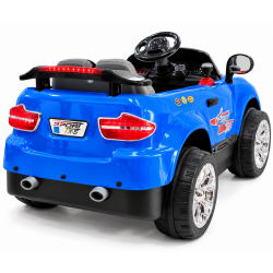 Aliş 605K TX5 Sport 12V 12Ah Uzaktan Kumandalı Akülü Araba 50 KG Kapasiteli 2-7 Yaş Mavi