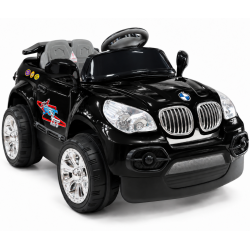 Aliş 605K TX5 Sport 12V 12Ah Uzaktan Kumandalı Akülü Araba 50 KG Kapasiteli 2-7 Yaş Siyah