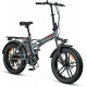 Mosso Ignera Hidrolik Fren Elektrikli Bisiklet 36V 13Ah 350W Fat Bike Antrasit