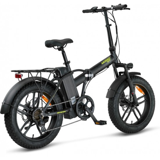 Mosso Ignera Hidrolik Fren Elektrikli Bisiklet 36V 13Ah 350W Fat Bike Siyah 